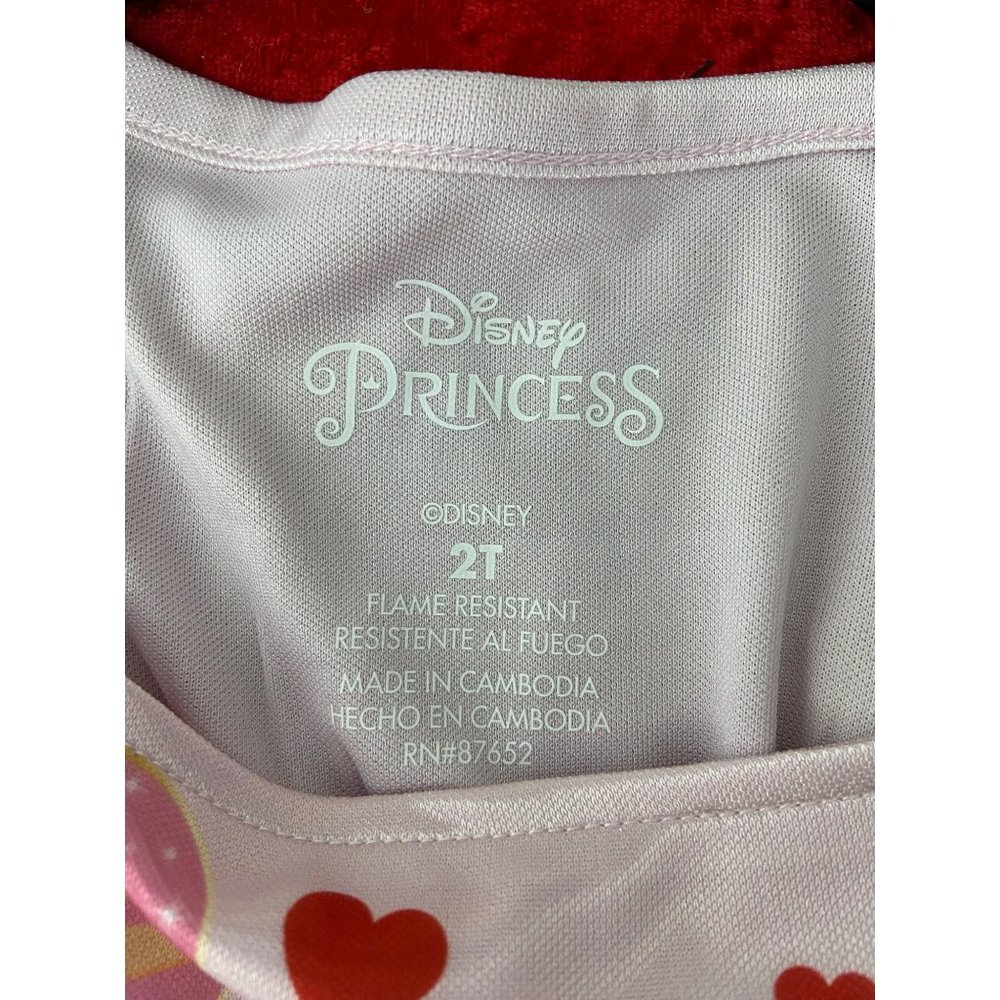 Disney Beautiful Pink Princess Shimmery‎ Tulle Fancy Nightgown, Size 2T - Picture 10 of 10